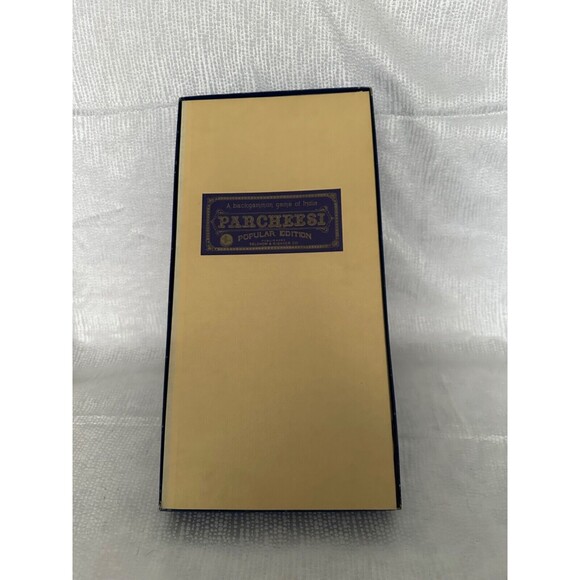 Vintage Parcheesi 1959 Gold Seal Edition Board Game Complete Set Collectible - Picture 2 of 9